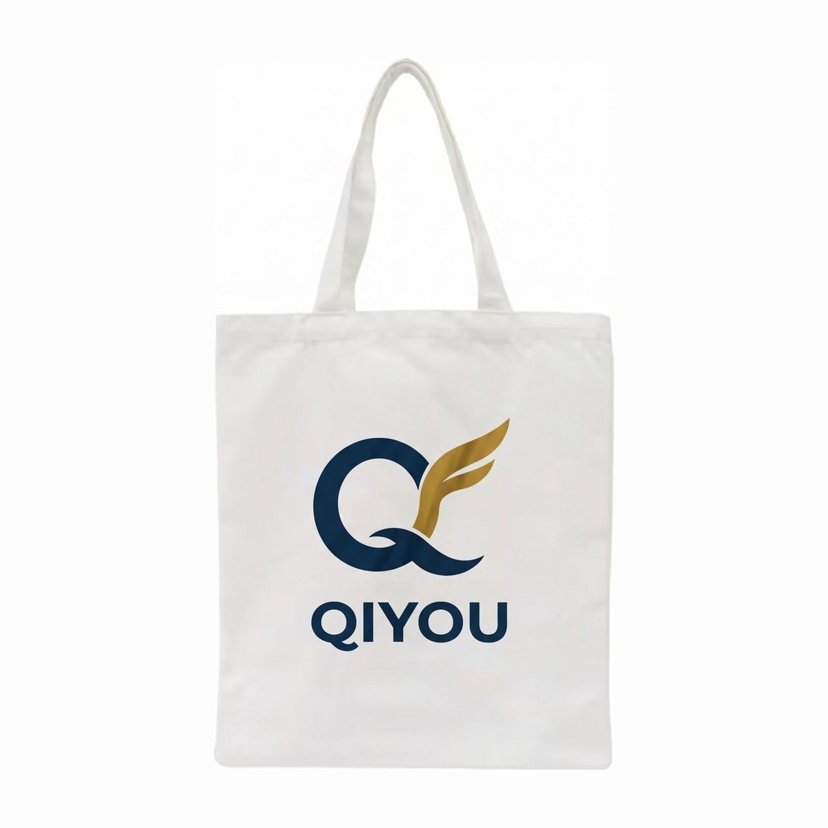 Custom printed bag — flat handle style